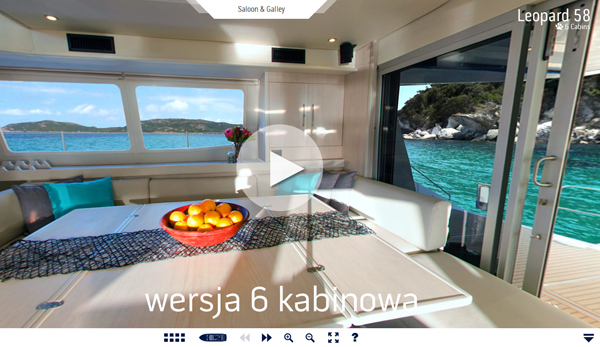 wirtualna wycieczka Leopard 58 wersja 6 kabin