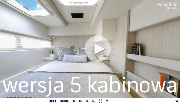 Wirtualna wycieczka Leopard 58 wersja 5 kabin